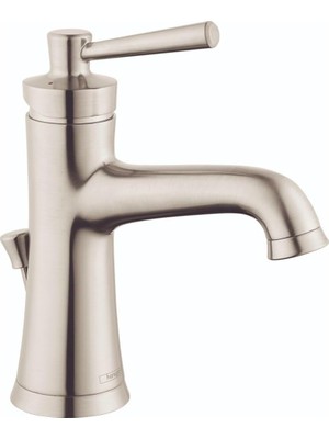 Meks Hansgrohe Joleena Geçişli 1 Saplı 1 8" Uzun Banyo Lavabo Bataryası Fırçalanmış Nikel, 04771820, 1.2