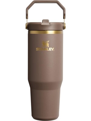 Meks Stanley The Iceflow Flip Straw 2.0 Tumbler 0.89L Pipetli Termos 10-13424-0225KAHVERENGI
