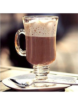 Meks Pasabahce Cappuccino Bardağı 6 Lı Kulplu 86975955755556