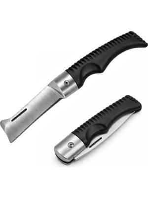 Meks Temiz Iş Aşı Bıçağı Bağ Aşı Çakısı Dövme Bıçak 18 cm