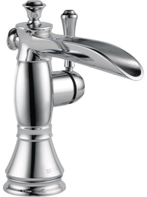 Meks Delta Cassidy Single Hole Lavatory Faucet, Available In Various Colours