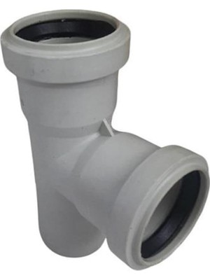 Meks Kalde 50X50 3.2 Pvc- U Tek Çatal(87 Derece)