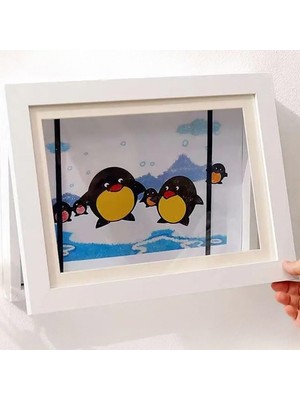 Meks Çocuk Resim Sanat Çerçevesi – Mıknatıslı Kapaklı, Duvara Asılabilir, Etkinlik Sergileme Çerçevesi,