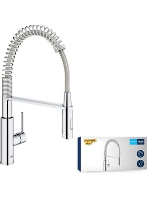 Meks Grohe Get Eviye Bataryası |360˚ Dönüş Açısı | Krom | 30361000