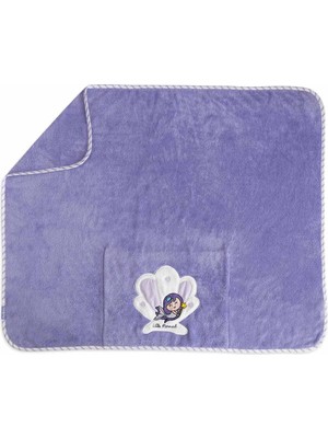 Meks Milk Moo Soft Cuddles Bebek Battaniye Küçük Deniz Kızı (Lila)