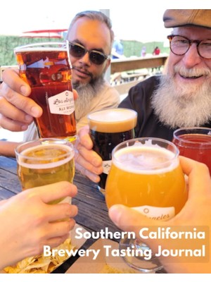 Meks Independently Published Southern California Brewery Tasting Journal - Brewpub Craft Beer Microbrewe