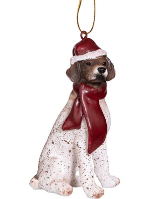 Meks Christmas Ornaments - Xmas Pointer Yazlık Köpek Süsü