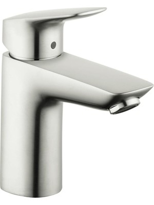 Meks Hansgrohe Logis Modern Low Flow Water Saving 1-Handle 1 6-Inch Tall Bathroom Sink Faucet In Brushed
