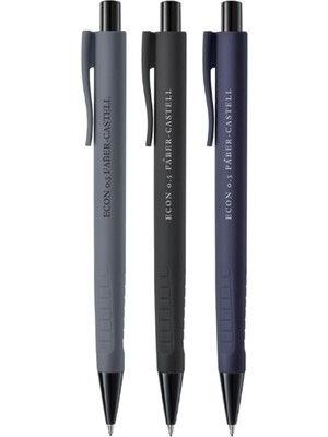 Meks Faber-Castell Econ Urban Versatil Uçlu Kalem 0.5 mm 3 Renk Set