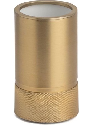 Meks System Tezgah Üstü Diş Fırçalığı Gold-Mat Altın Renk 102X60X60 mm Gold Tek Ebat BA2006 007 Gl-Bb