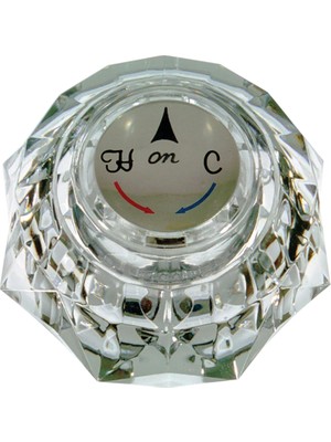Meks Danco 80967 Akrilik Musluk Kolu, Şeffaf