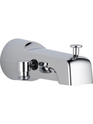 Meks Delta Faucet U1010-PK Saptırıcı Küvet Emziği, Krom,.5, 0.2"