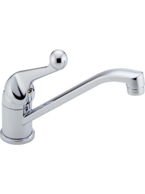 Meks Delta Faucet 101LF-WF, 8 x 2 x 8 Inç, Krom