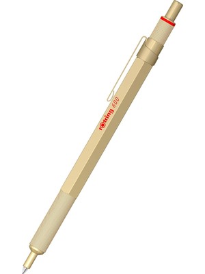 Meks Rotring 600 Altın Tükenmez Kalem