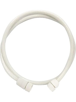 Meks Plastik Duş Hortumu 1/2'''' Elektrikli Şofben Hortumu 1,5 Metre