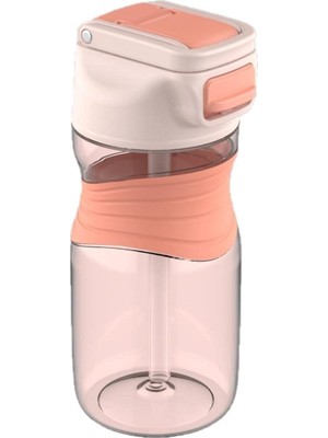 Meks Vagonlife 450ML Pipetli Tritan Su Matarası Sarı-Mavi-Turuncu VGN030