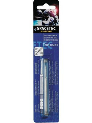 Meks Diplomat D10282036 Spacetec Siyah Refil (Blisterli)