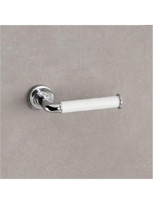 Meks System Nord Tuvalet Kağıtlığı Krom/beyaz Renk 48X79X155 mm