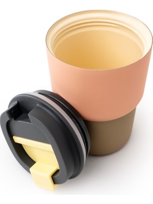Meks Asobu Coffee Express Tumbler - Pastel Peach Çok Renkli