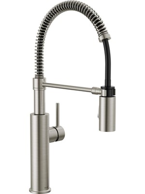 Meks Delta Faucet Antoni Pull Down Püskürtücülü Mutfak Bataryası, Ticari Mutfak Lavabo Bataryası, Mutfak