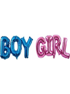 Meks Boy Girl Birleşik Folyo Balon