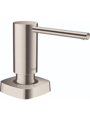 Meks Hansgrohe 40468801 Sabun Metris Dispenseri, Çelik Optik