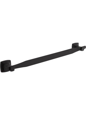 Meks Vitra Base 400 A4411936 Uzun Havluluk, Mat Siyah