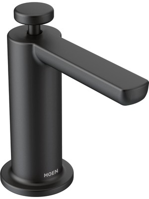 Meks Moen S3947BL Modern Sabunluk, Mat Siyah