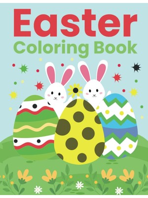 Meks Independently Published Easter Colouring Book Easter Eggs Easter Bunny Easter Gift