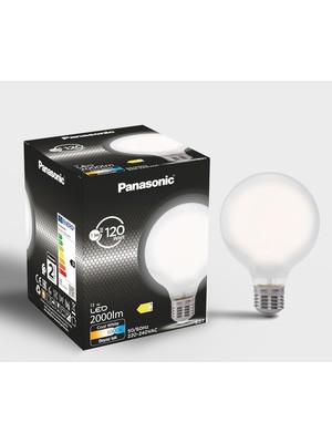 Meks Panasonic Filament Ampul E27 13W 2000LM 6500K Milky