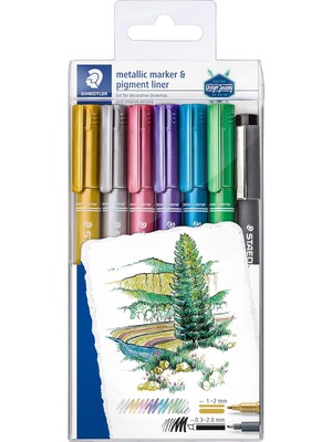 Meks Staedtler 8323SWP6P Markör