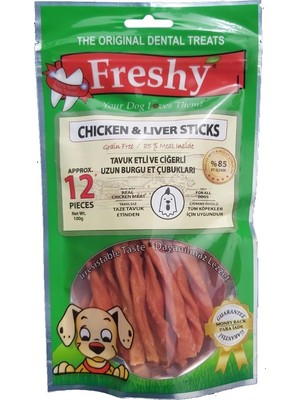 Meks Freshy Tavuk Etli Ciğerli Uzun Burgu Et Çubuklari