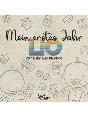Meks Mein Erstes Jahr - Lio - Vom Baby Zum Kleinkind: Dein Individuelles Babyalbum Mit Wunschnamen Für D