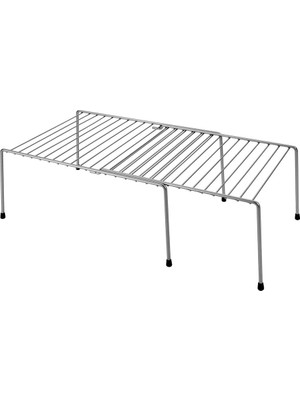 Meks Metaltex Adapto Genişletilebilir Raf, Gümüş, 57/33X24X15