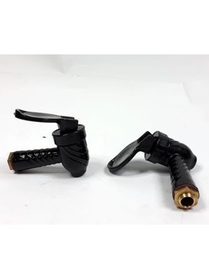 Meks Erkek Vidali Prinç Sarı Metal Universal Semaver Musluğu