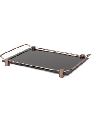 Meks System Banyo Tepsisi Cam/rose Renk 36X209X313 mm