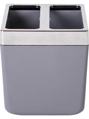Meks Primanova Toskana Diş Fırçalık-Gri M-SA03-07