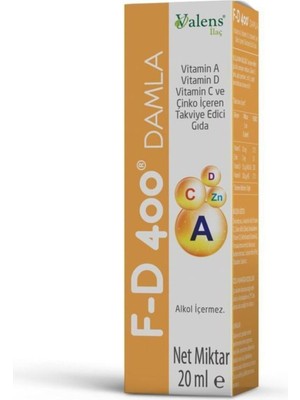 Meks F-D 400 Damla 20 ml