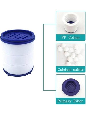 Meks 1 Adet Su Tasarruflu Musluk Başlığı Filtresi Su Arıtma Filtresi Pas Tortu ve Kireç Önleyici Engelle