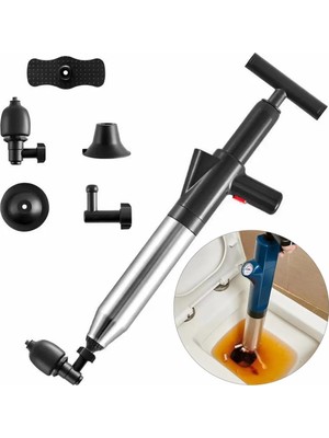 Meks Profesyonel, Yüksek Basınçlı Boru Piston, Tıkalı Tuvalet ve Lavabo Pompası,