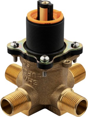 Meks Pfister 0X8-310A Permabalance Tek Kontrollü Küvet ve Duş Kaba Vana, Pirinç