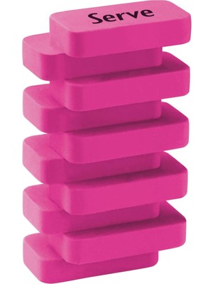 Meks Serve Steps Silgi Fosforlu Pembe Tekli Pet