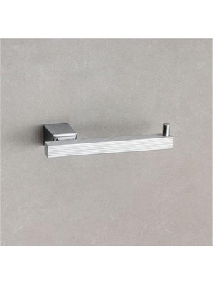 Meks System Vector Tuvalet Kağıtlığı Krom Renk 40X73X170 mm