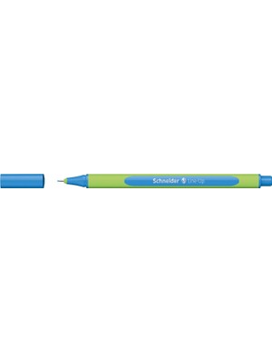 Meks Schneider Line-Up Fi̇ber Uçlu Kalem 0,4 mm Okyanus Mavi̇si̇