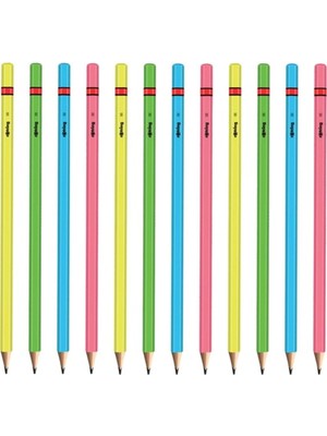 Meks Rotring Neon 12 Li Kurşun Kalem (2090066)