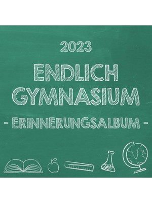 Meks Endlich Gymnasium, Erinnerungsalbum Zur Einschulung In's Gymi 2023 Für Mädchen: Gästebuch & Fotoalb