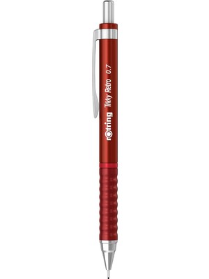 Meks Rotring Tikky Retro Versatil Metalik Kirmizi 0.7 mm