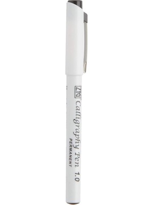Meks Zig PCA-210 Kaligrafi Kalemi Permanent 1.0 mm PCA-110 Siyah