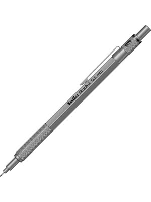 Meks Scrikss Office Graphx Mekanik Kurşun Kalem Kurşun Gri 0.5 mm