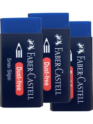 Meks Faber Castell Sınav Silgisi Mavi (3)